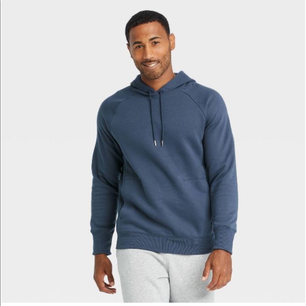 Lululemon Dupe - All in Motion Cotton Fleece Pullover Hoodie Sweatshirt.